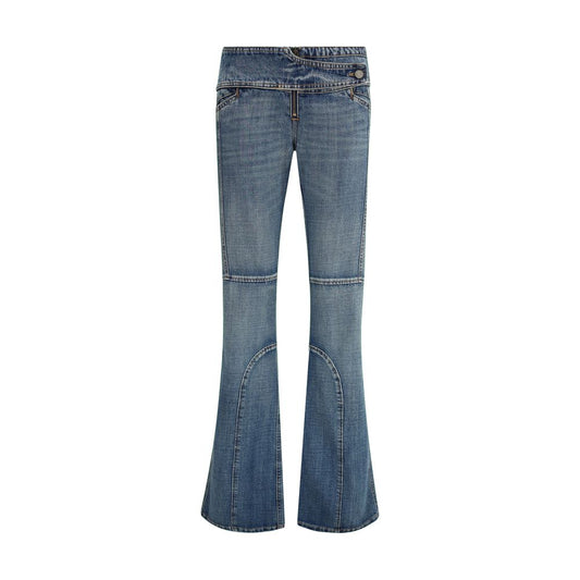 Jeans en jean à empiècements Coperni