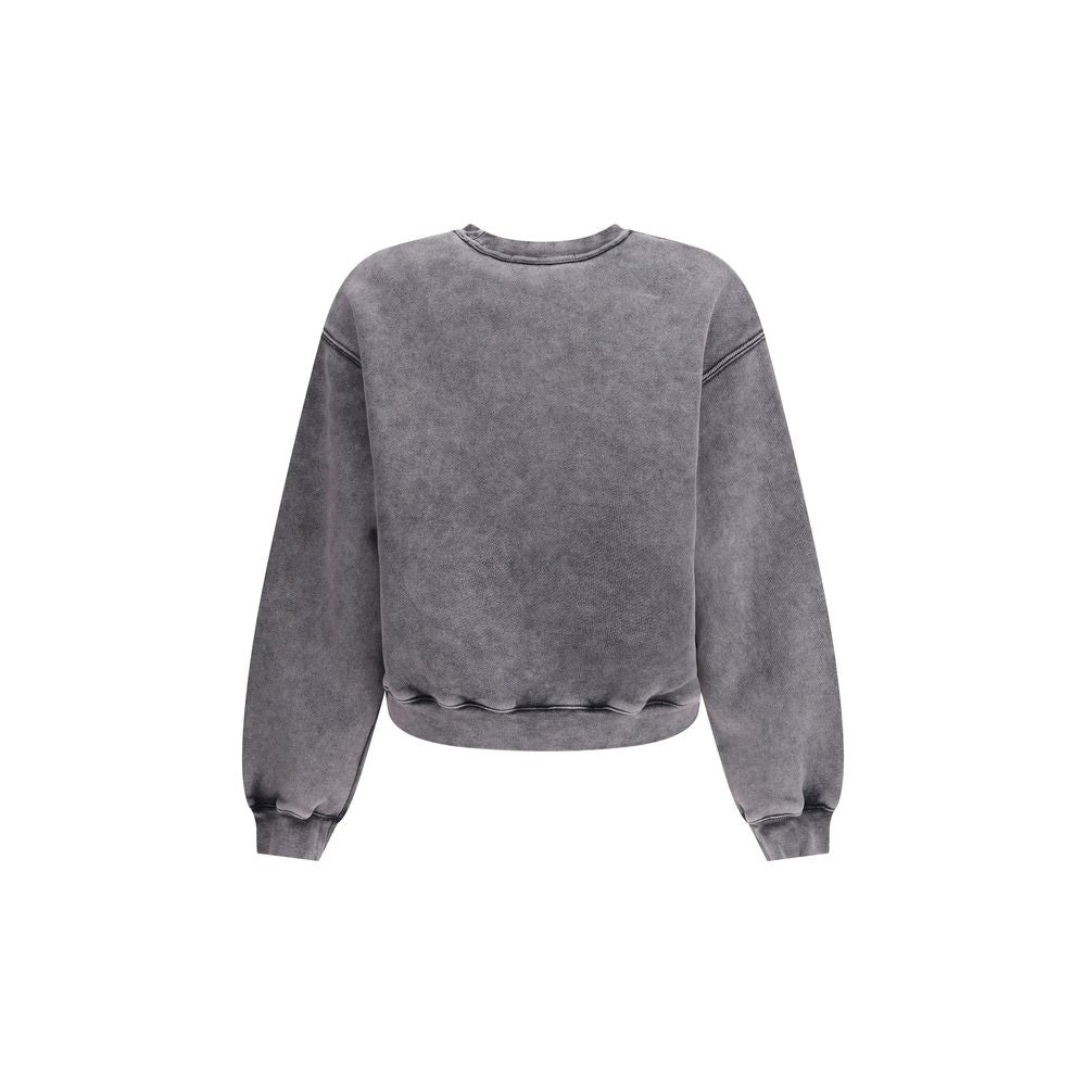 Sweat à capuche avec logo en relief d'Alexander Wang