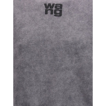 Sweat à capuche avec logo en relief d'Alexander Wang