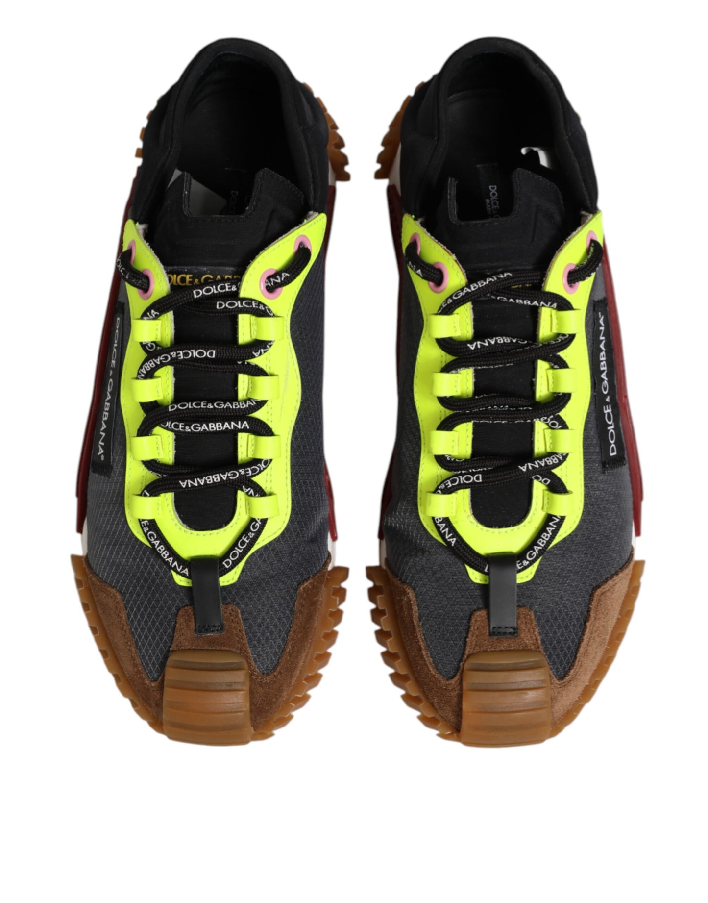 Dolce & Gabbana Multicolor Nylon Low Top NS1 Sneakers Shoes
