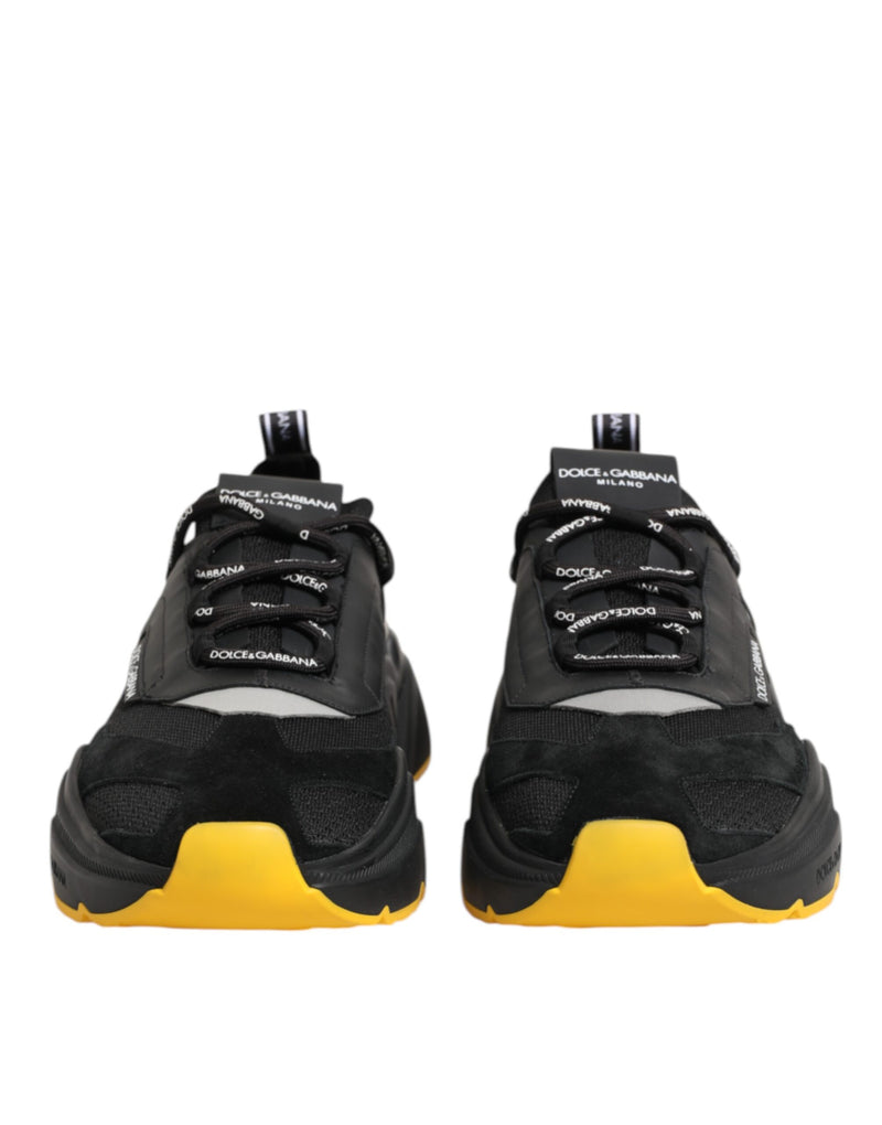 Dolce & Gabbana Zwarte Daymaster Lage Sneakers voor Heren
