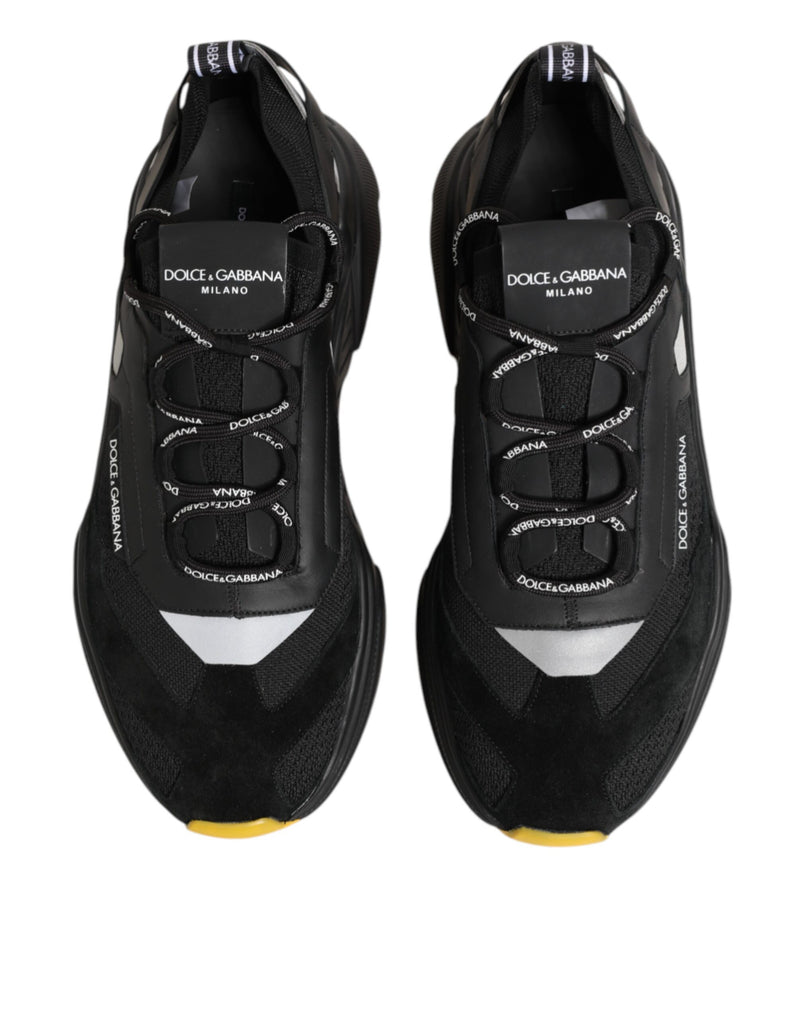 Dolce & Gabbana Zwarte Daymaster Lage Sneakers voor Heren