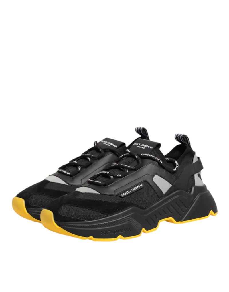 Dolce & Gabbana Zwarte Daymaster Lage Sneakers voor Heren
