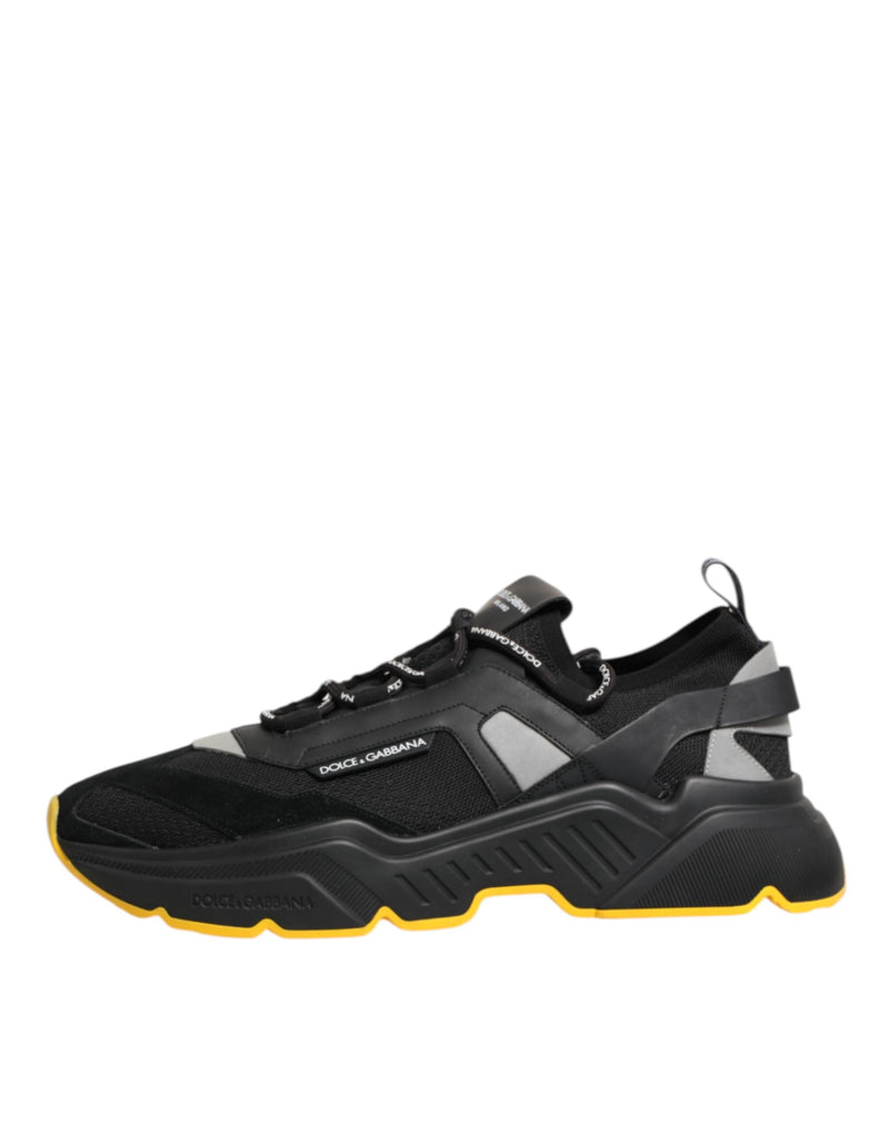 Dolce & Gabbana Zwarte Daymaster Lage Sneakers voor Heren