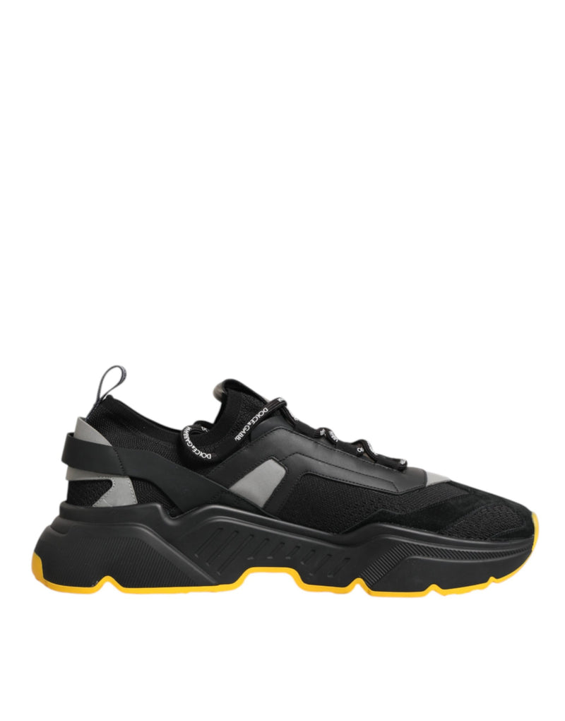Dolce & Gabbana Zwarte Daymaster Lage Sneakers voor Heren