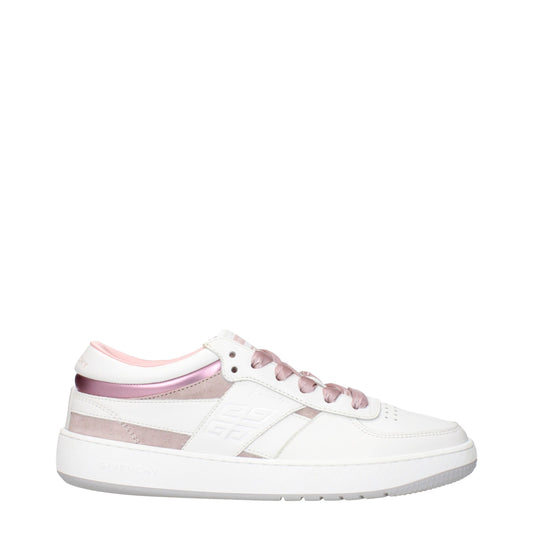 Baskets basses Givenchy en cuir blanc