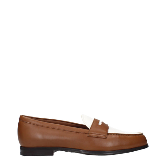 Brogues en cuir marron à enfiler de Church's