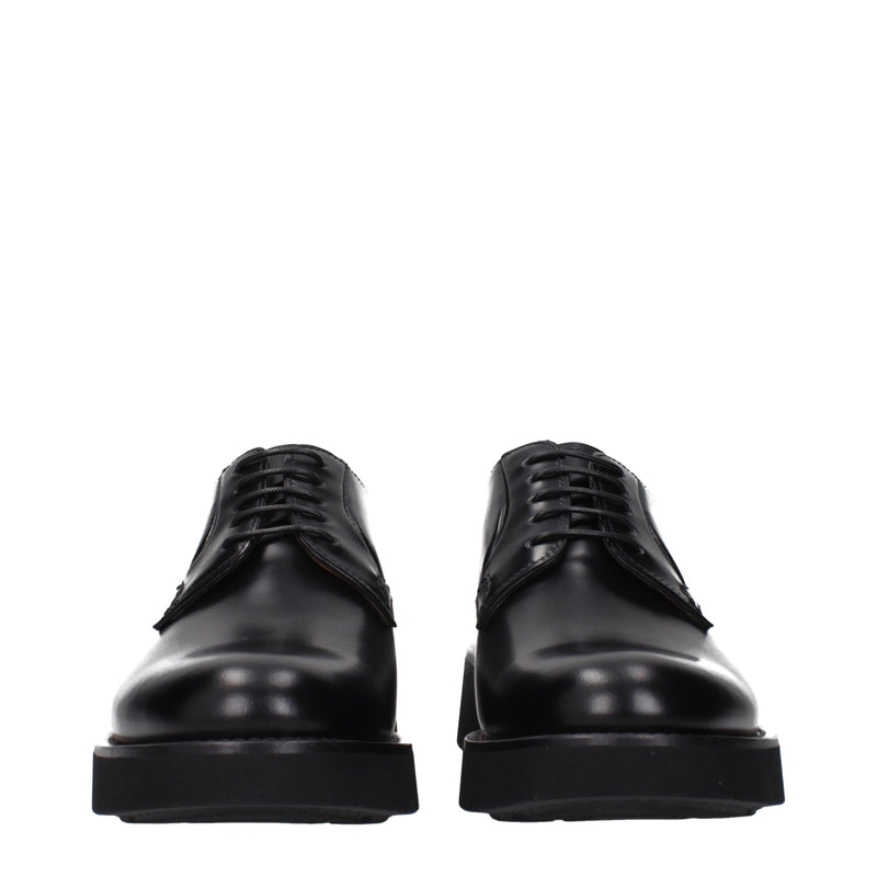 Church's Black Leather Oxfords and Derbies for Women
