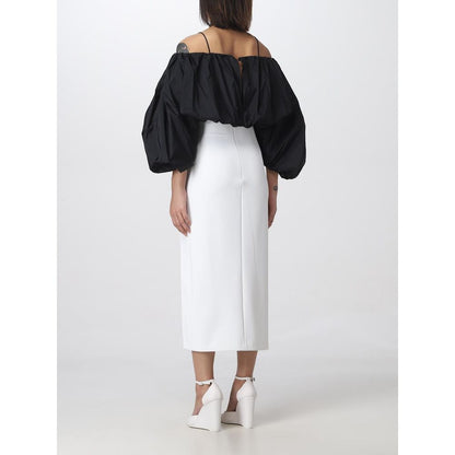 Robe blanche en polyester PINKO