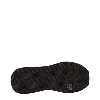 Baskets basses en tissu marron de Dolce &amp; Gabbana