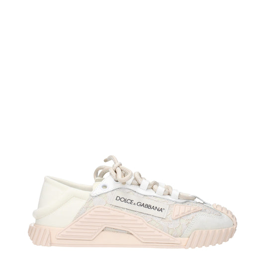 Sneakers en tissu gris de Dolce &amp; Gabbana