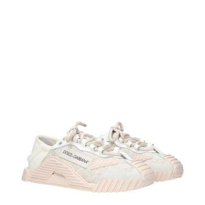 Sneakers en tissu gris de Dolce &amp; Gabbana