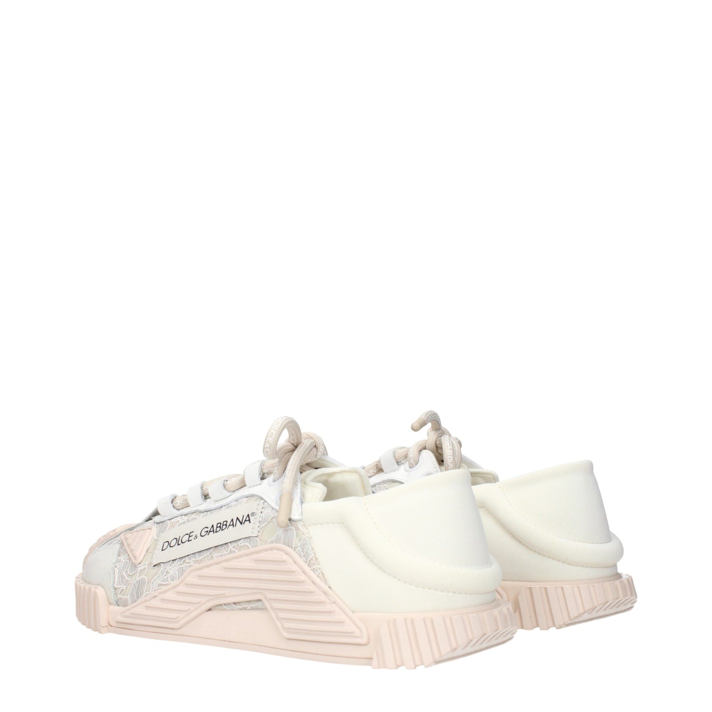 Sneakers en tissu gris de Dolce &amp; Gabbana