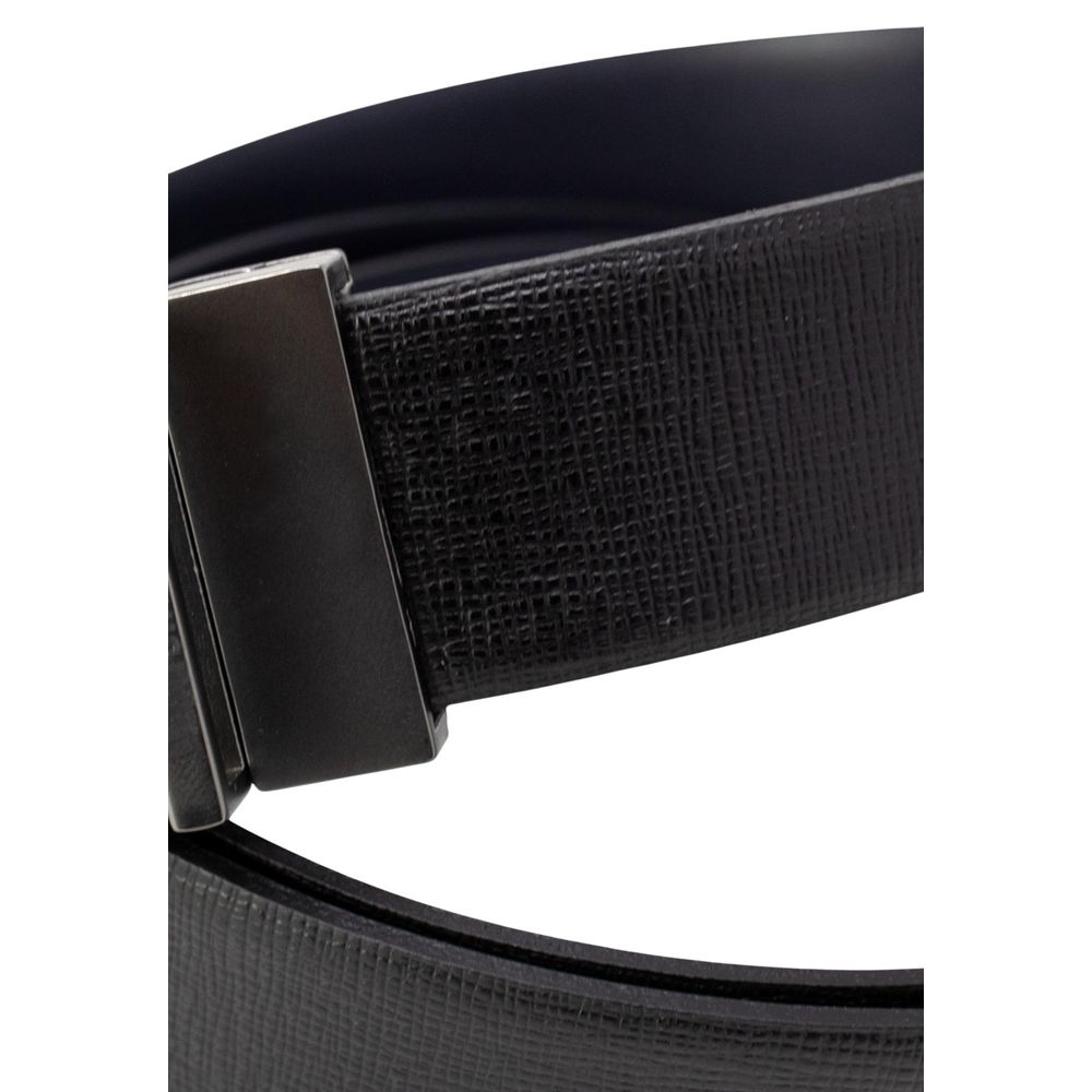 Antony Morato MMBE00381-LE100105 Ceinture en Cuir Noir