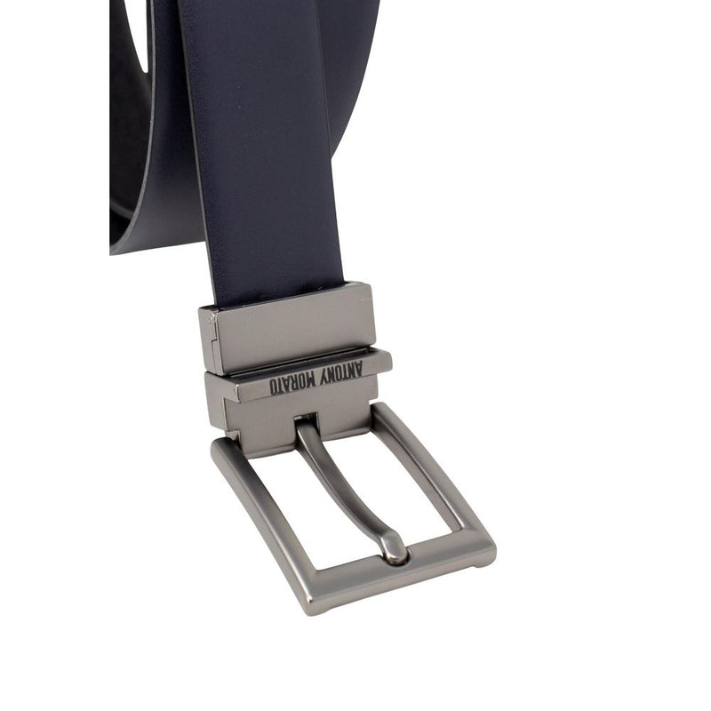 Antony Morato MMBE00381-LE100105 Ceinture en Cuir Noir