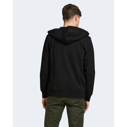 Jack Jones zwarte katoenen hoodie