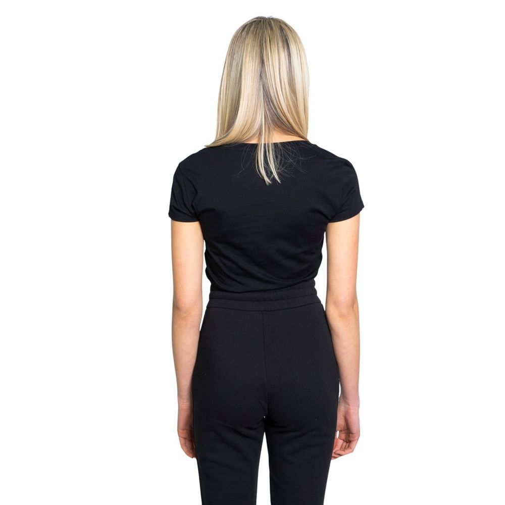Armani Exchange zwart katoenen T-shirt