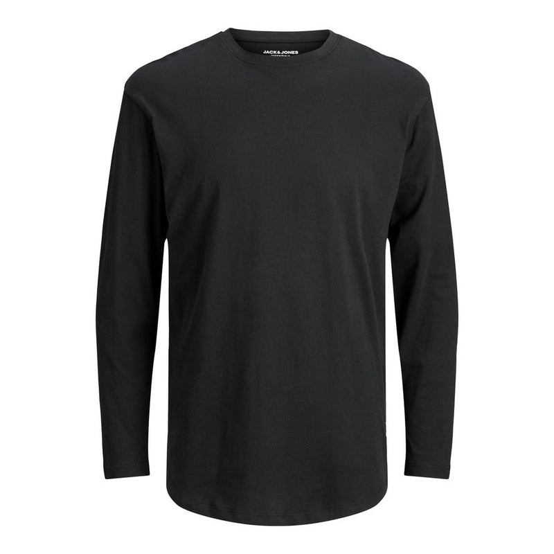 Jack Jones zwarte katoenen longsleeve
