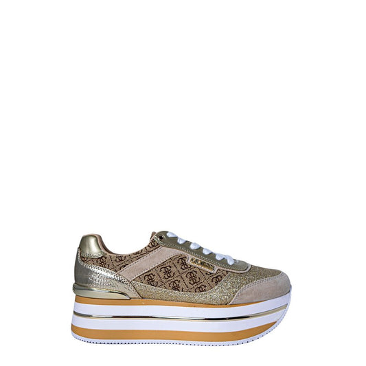 Sneaker Guess en polyester beige