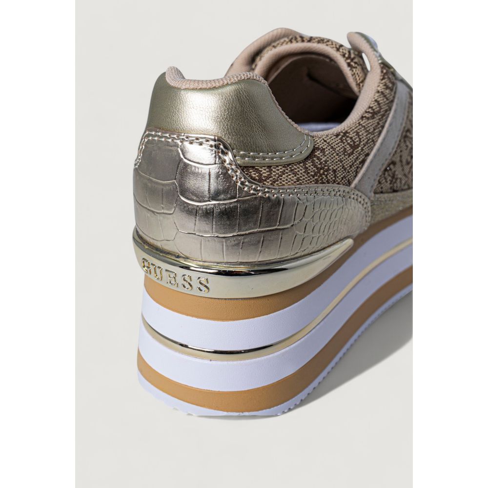 Sneaker Guess en polyester beige