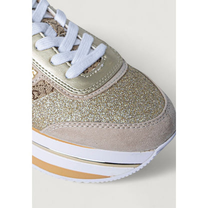 Sneaker Guess en polyester beige