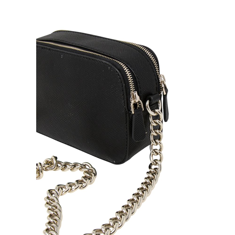 Guess Noelle Black Polyethylene Handbag - Élégante et Polyvalente