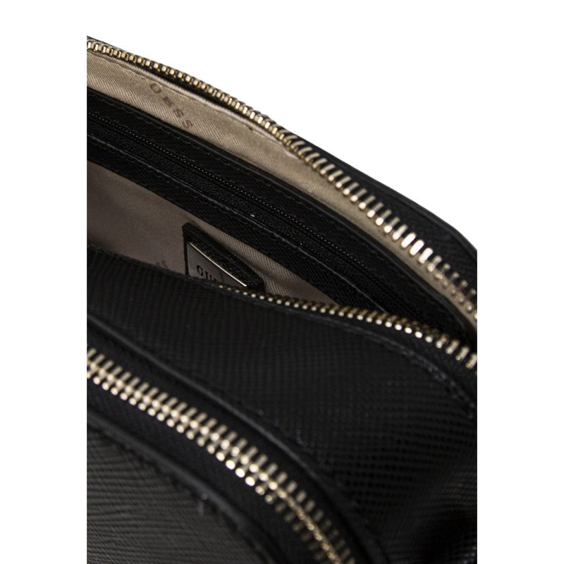 Guess Noelle Black Polyethylene Handbag - Élégante et Polyvalente
