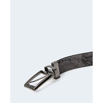 Ceinture en cuir noir Alviero Martini Prima Classe