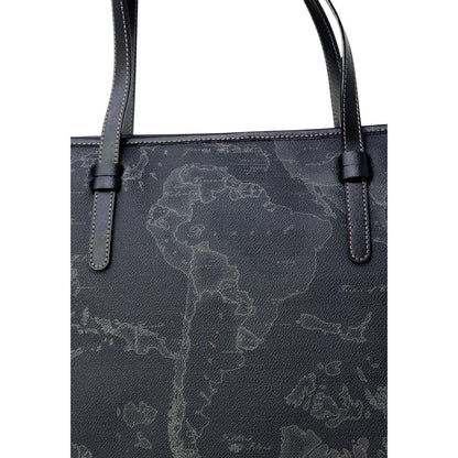 Sac à main en polyester noir Alviero Martini Prima Classe