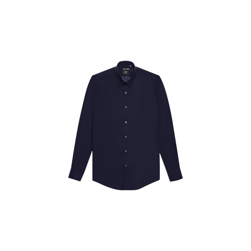 Antony Morato blauw katoenen overhemd