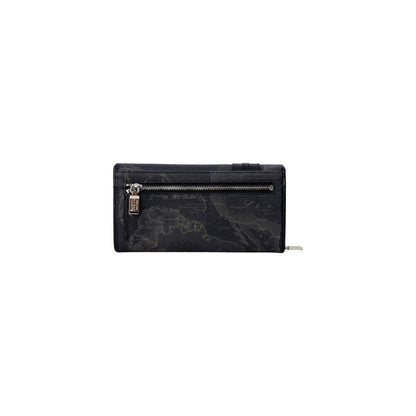 Portefeuille en cuir noir Alviero Martini Prima Classe