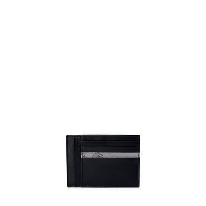 Porte-cartes en cuir gris Alviero Martini Prima Classe