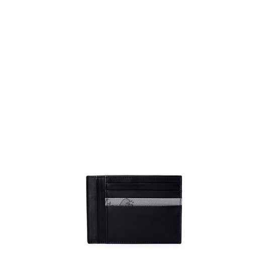 Porte-cartes en cuir gris Alviero Martini Prima Classe