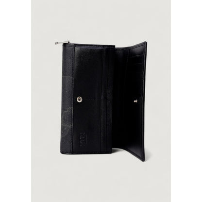 Portefeuille en cuir noir Alviero Martini Prima Classe