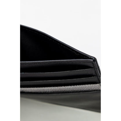 Porte-cartes en cuir gris Alviero Martini Prima Classe