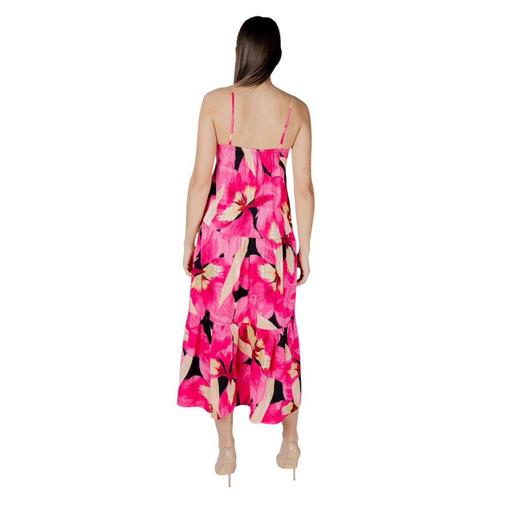 Only ONLALMA LIFE VIS STRAP LONG DRESS AOP 15256836 - Multicolor