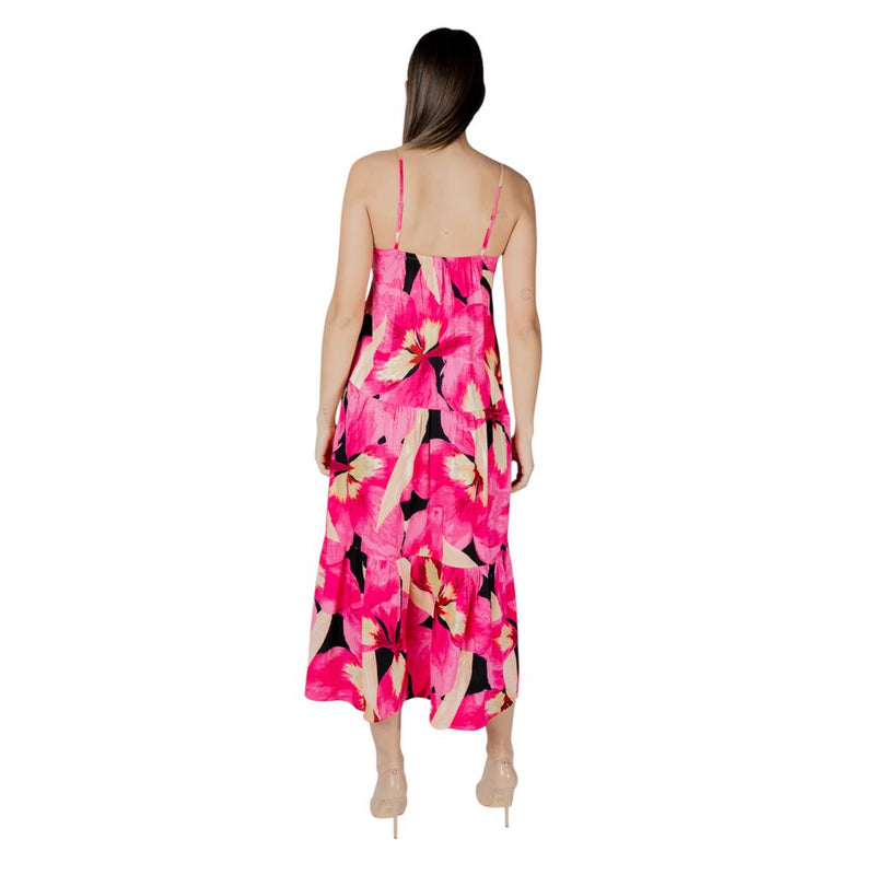 Only ONLALMA LIFE VIS STRAP LONG DRESS AOP 15256836 - Multicolor