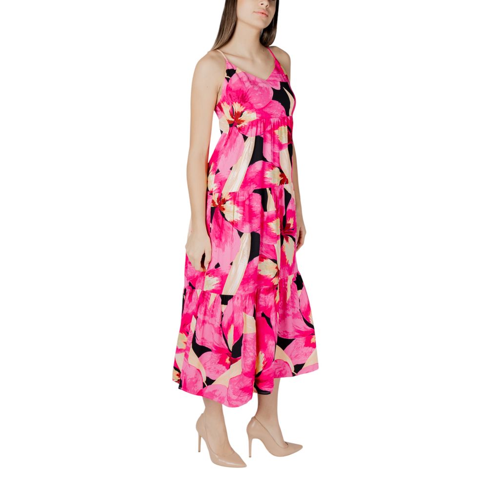 Only ONLALMA LIFE VIS STRAP LONG DRESS AOP 15256836 - Multicolor