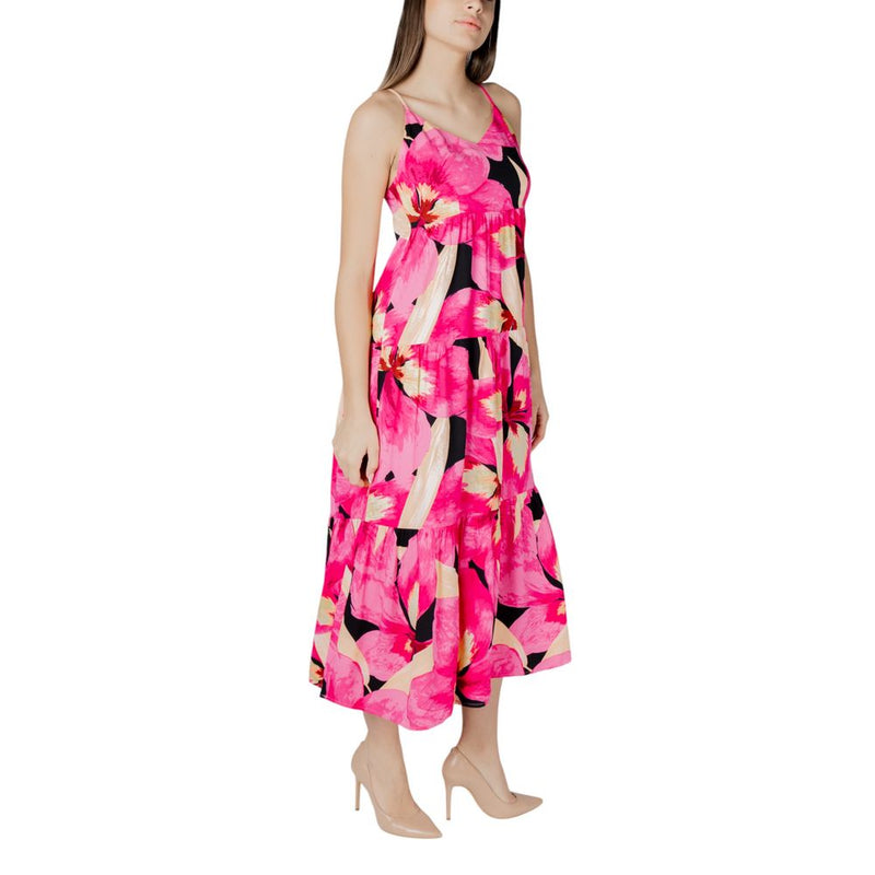 Only ONLALMA LIFE VIS STRAP LONG DRESS AOP 15256836 - Multicolor