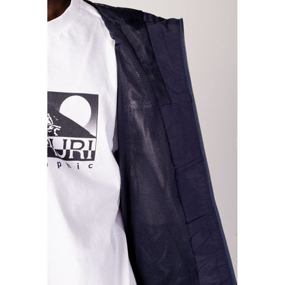 Napapijri Blue Polyester Jackets & Coat