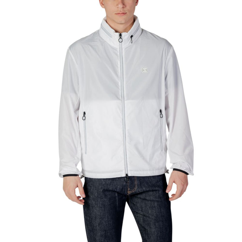 Vestes et manteaux en polyester blanc Armani Exchange