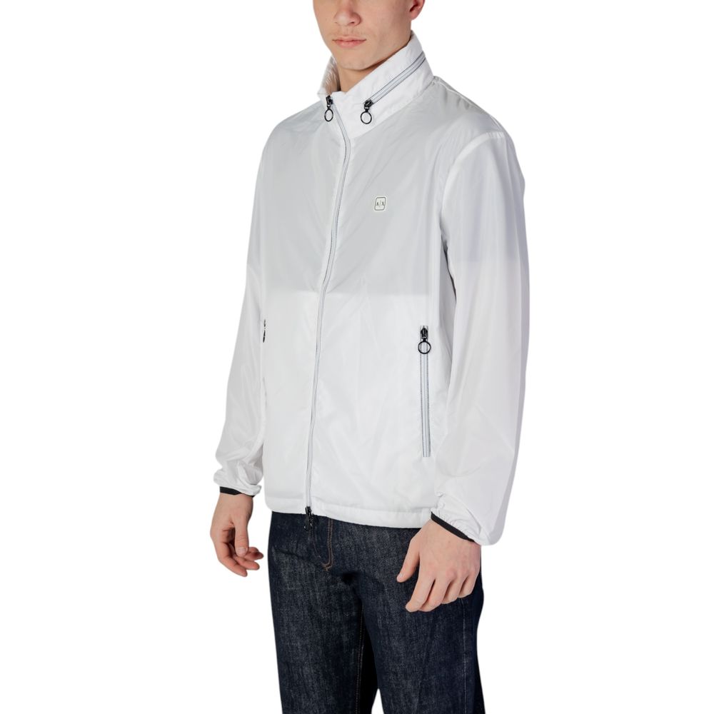 Vestes et manteaux en polyester blanc Armani Exchange