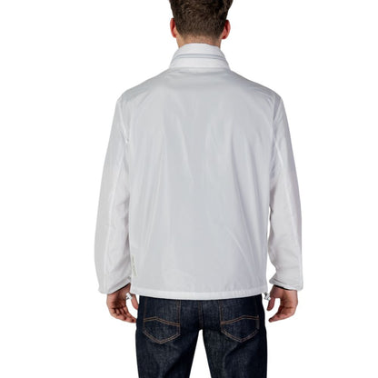 Vestes et manteaux en polyester blanc Armani Exchange