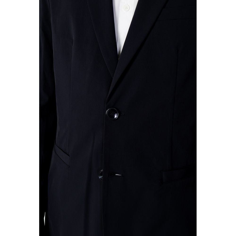 Blazer en coton bleu Armani Exchange