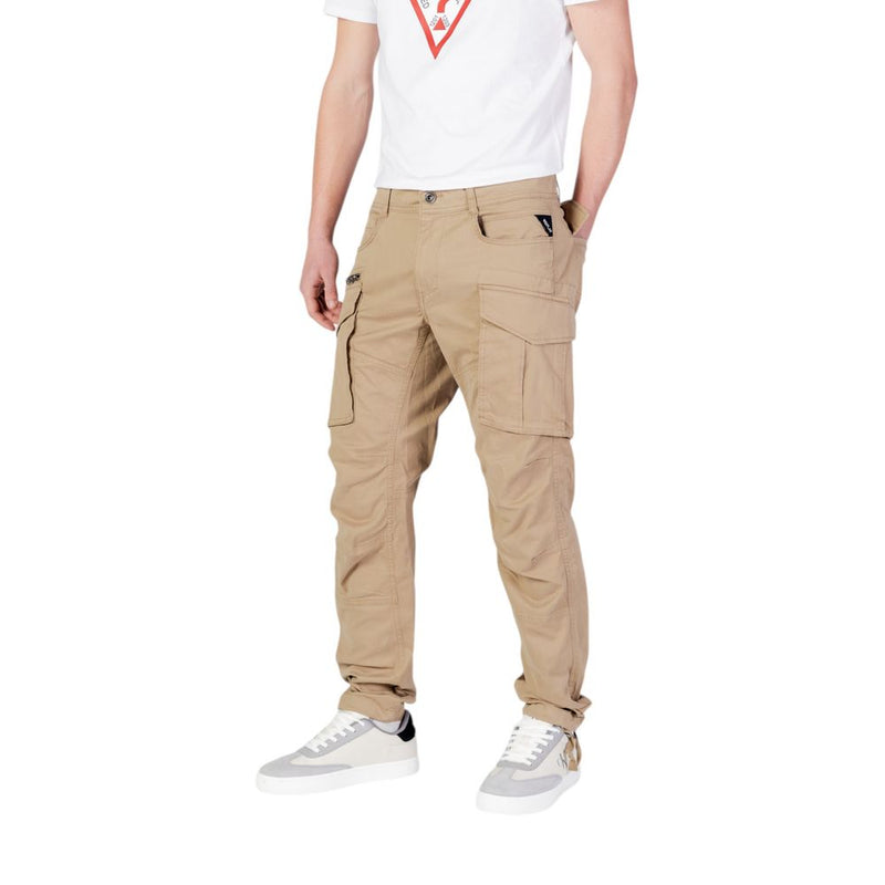 Replay beige katoenen relaxte jeans