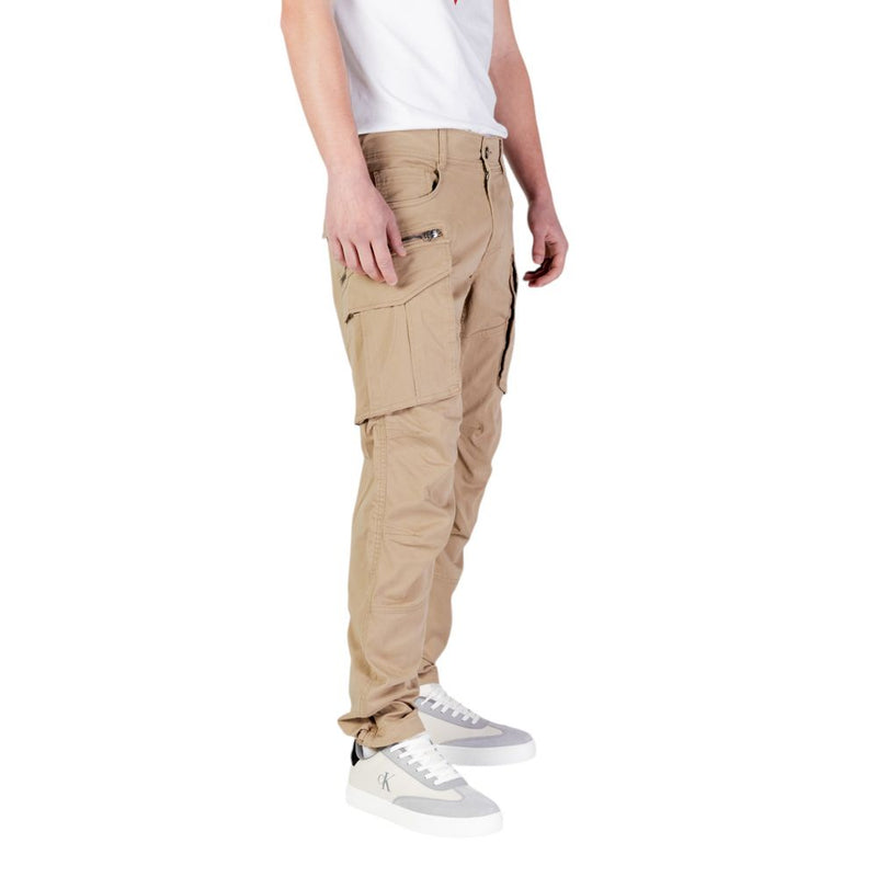 Replay beige katoenen relaxte jeans