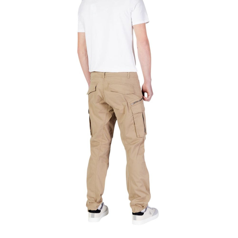Replay beige katoenen relaxte jeans