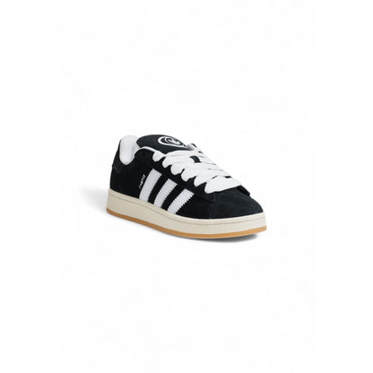 Baskets en cuir suédé noir Adidas