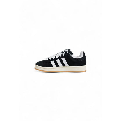 Baskets en cuir suédé noir Adidas
