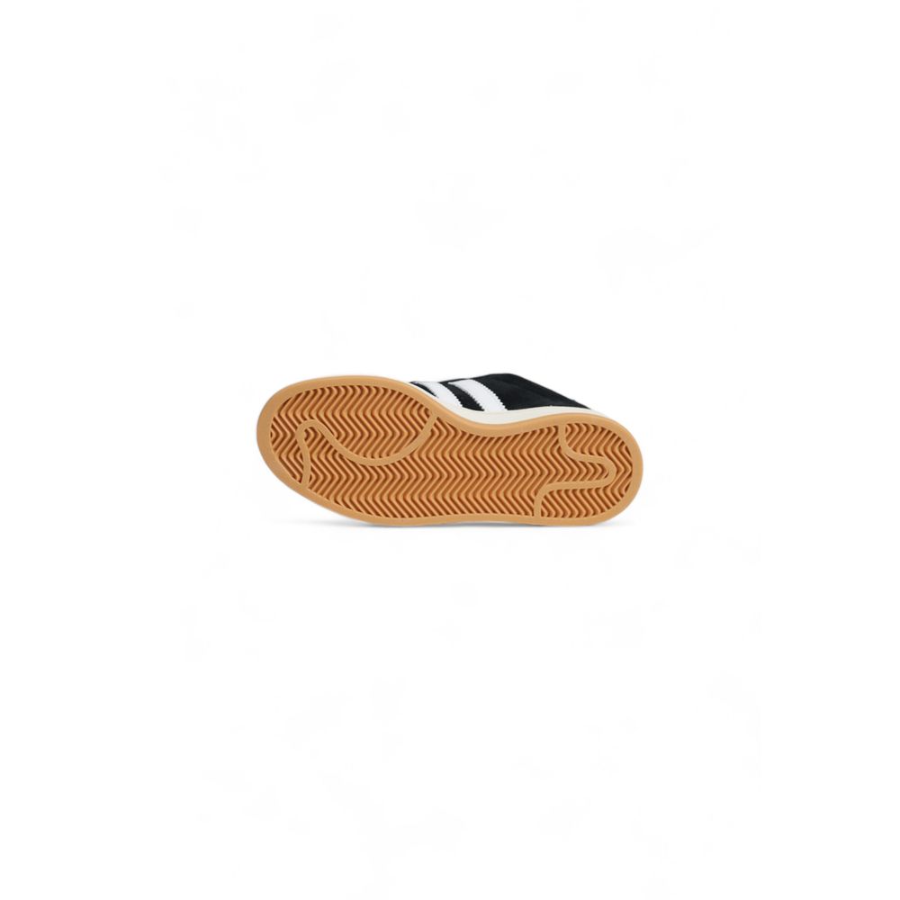 Baskets en cuir suédé noir Adidas